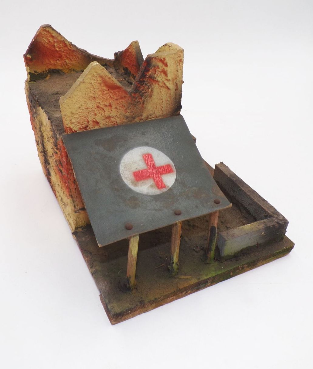 Alter Rot Kreuz Unterstand Masse Lazarett Alter Rot Kreuz Unterstand Masse Lazarett