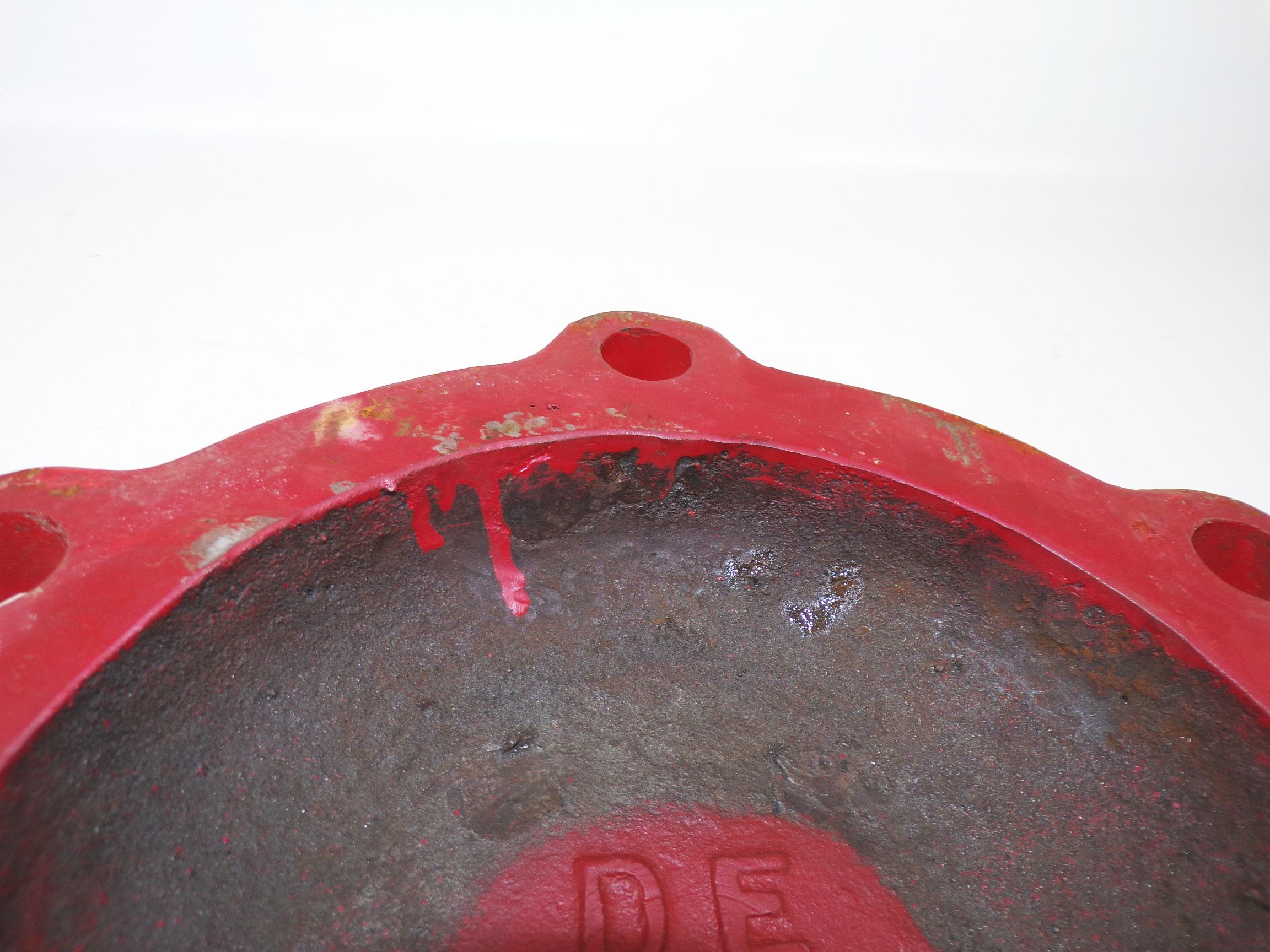 Alter Achslagerdeckel DR Rollenlager DE 1943 Dampflok Reichsbahn