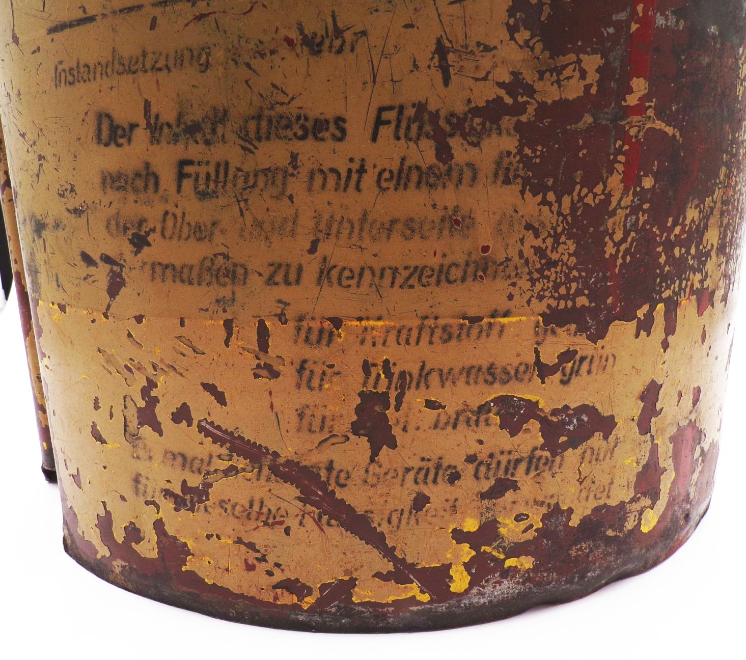 Alter Abwurfbehälter 2 Weltkrieg Kanister WW2 Fallschirmjäger