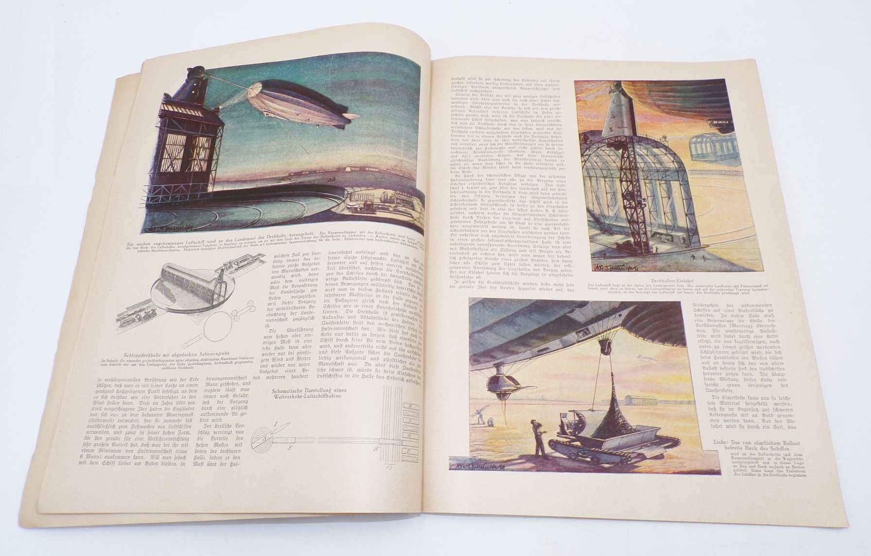 Die Woche 1929 Zeitschrift Bildbericht Zeppelinflug um die Erde Nr 37 Die Woche 1929 Zeitschrift Bildbericht Zeppelinflug um die Erde Nr 37