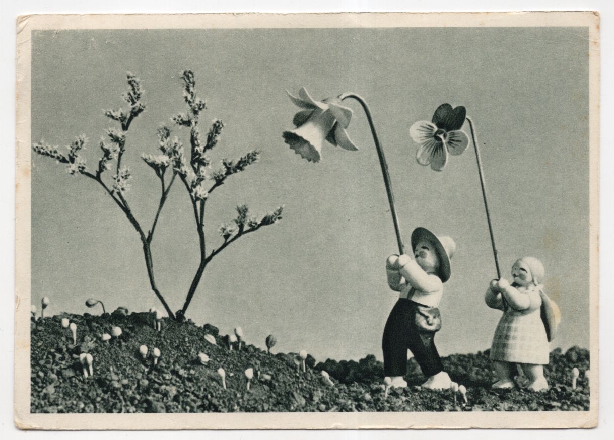 Ak Wendt und Kühn Blumenkinder 1939 Postkarte
