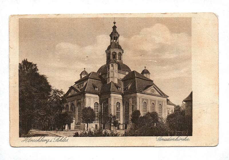 Ak Hirschberg in Schlesien Gnadenkirche