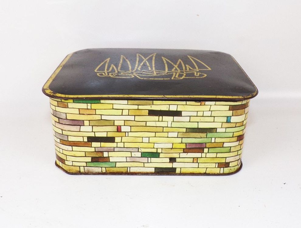 Vintage Dose 70er Jahre Keksdose Retro Blechdose