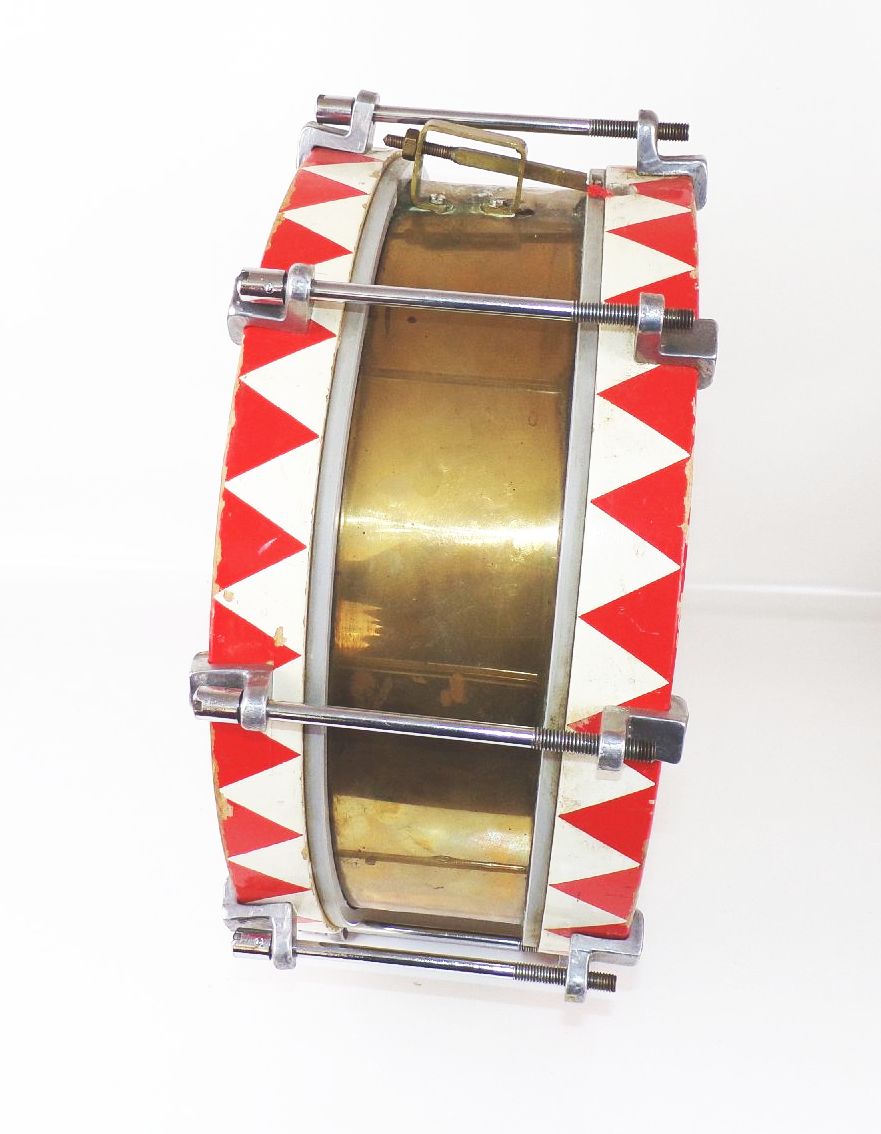 Alte Marschtrommel mit Zubehör Trommel 