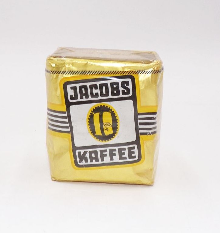 Alte Packung Jacobs Kaffee 125 Gramm BRD Reklame Sammler 