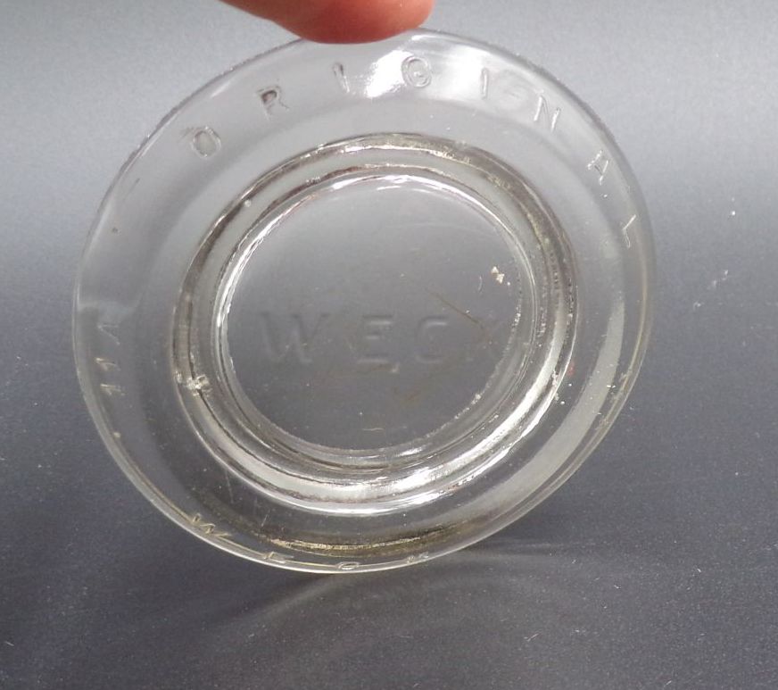 Altes Weck Frischehaltung Glas Einmachglas Vorratsglas Küche 