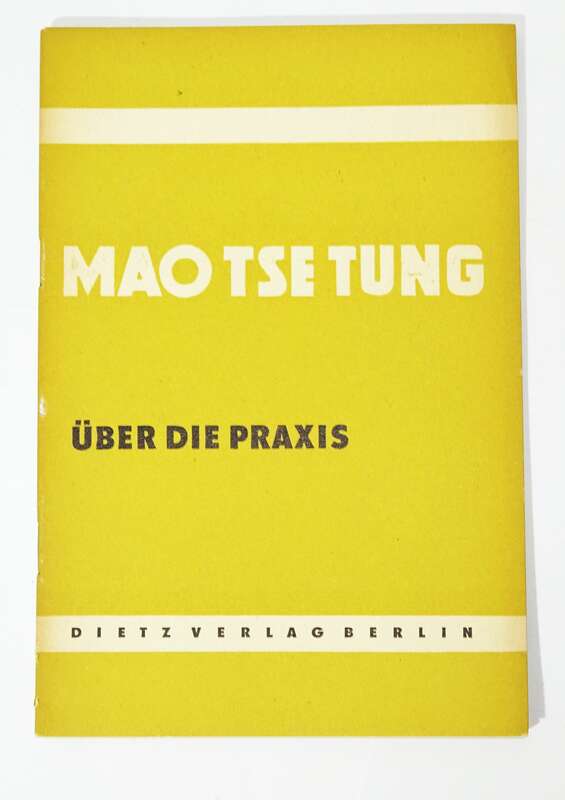 Konvolut DDR Hefte Mao Tse Tung China Propaganda Dietz Verlag 1950er !