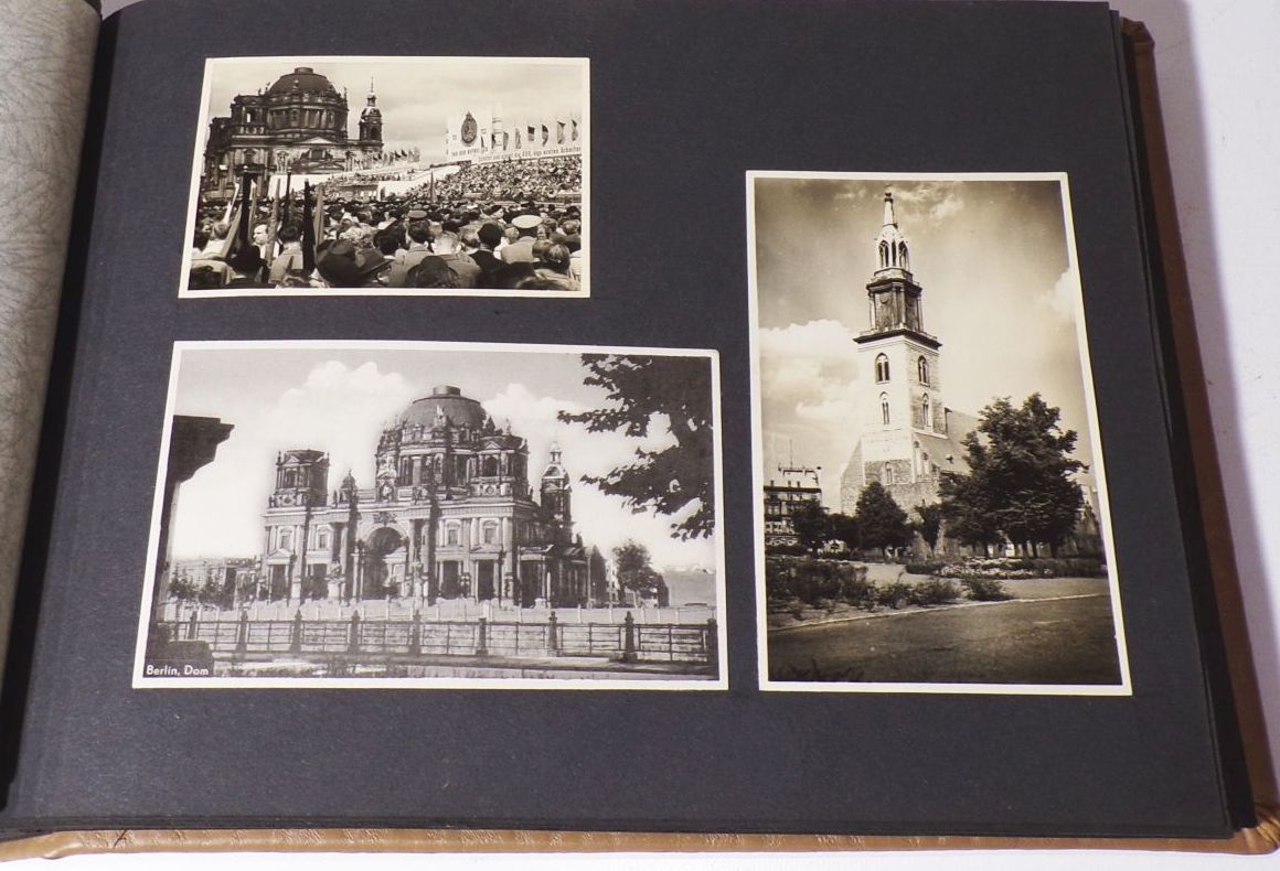 Fotoalbum zerstörtes Dresden Berlin Stalinallee Kirche zur Heimat 1956