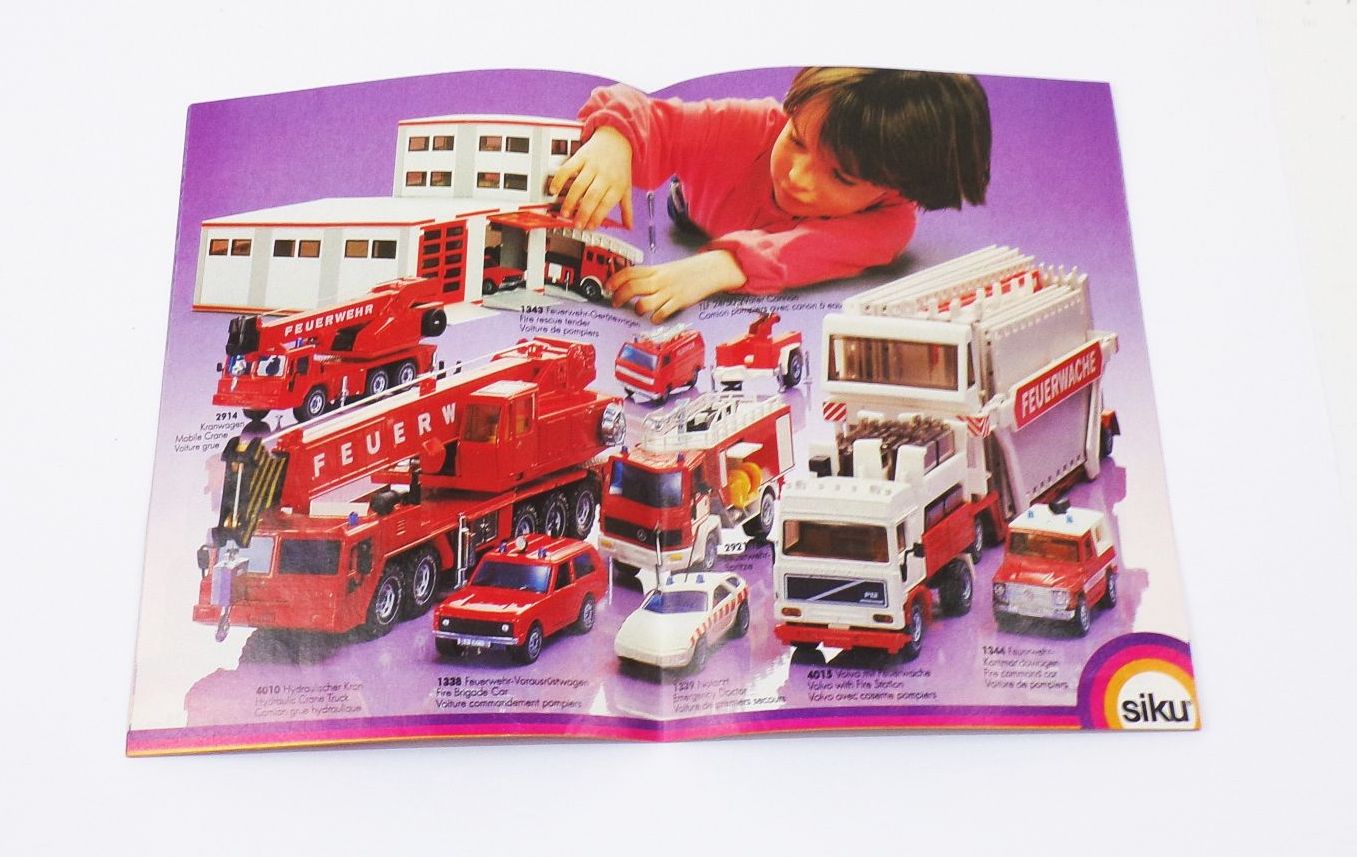 Siku Auto Modelle 1987 Prospekt Modellauto vintage