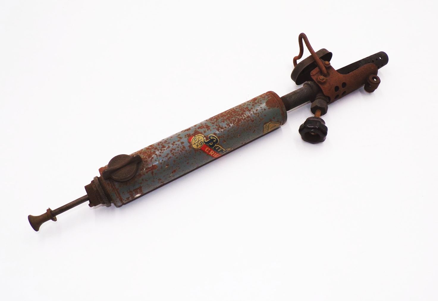 Alte Barthel Lötlampe Bunsenbrenner 