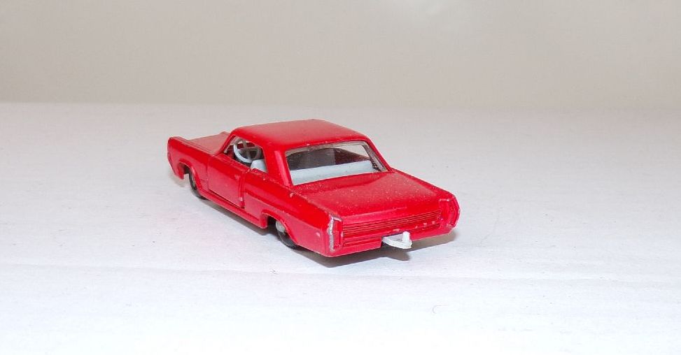 Lesney Pontiac Sport Coupe Rot Matchbox No 22 Lesney Pontiac Sport Coupe Rot Matchbox No 22