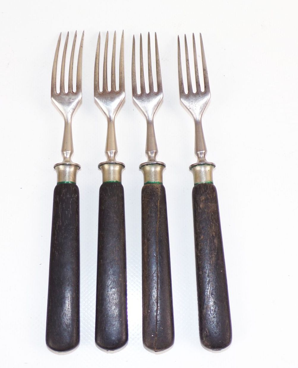 Antik Besteck Gebrüder Lang Solingen 8 Teile Messer und Gabel 