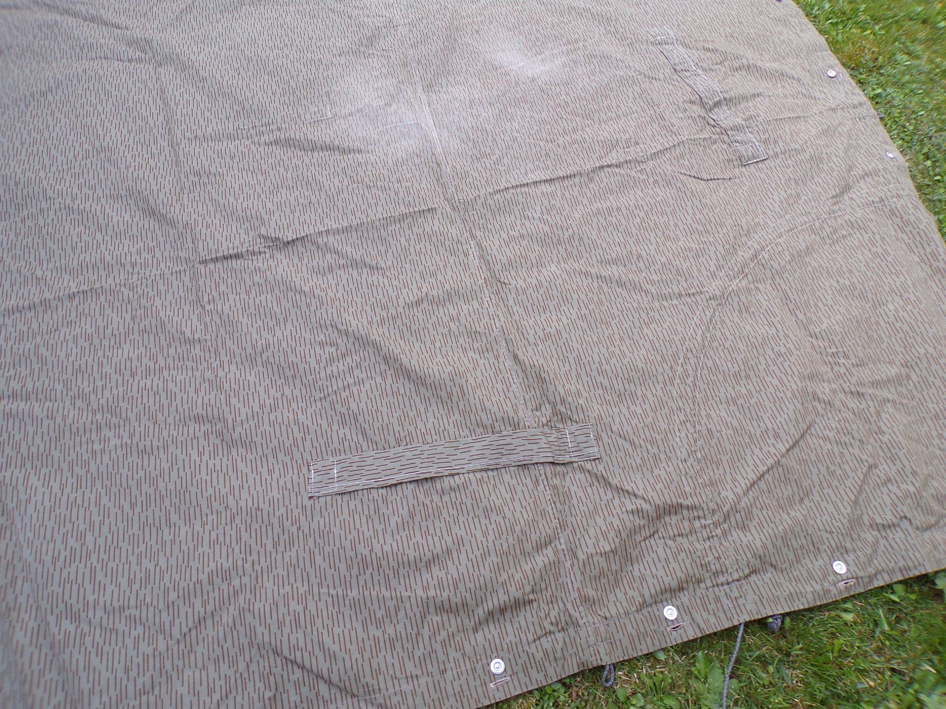 NVA Zeltplane Ein Strich kein Strich GDR 