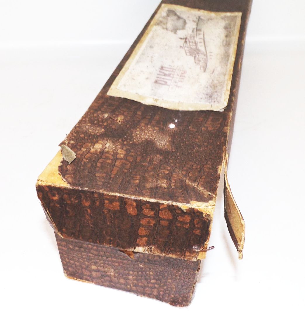 Piko Motorboot Bakelit Ausführung mit Motor Originalkarton 1950 er 