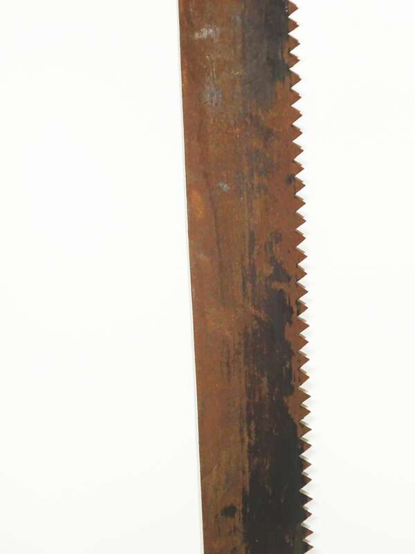 Alte Schrotsäge Hochzeitssäge 114 cm Zweimannsäge Deko Hochzeit 