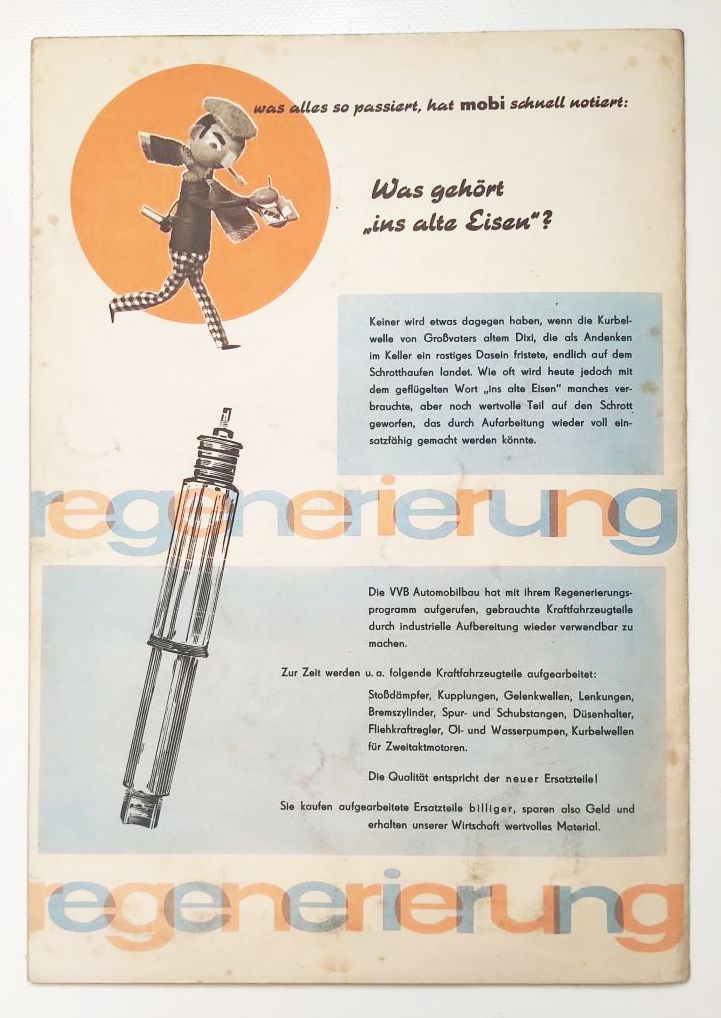 DDR Zeitschrift SIMSON Kleinroller KR50 KFT Nr 6 Kraftfahrzeugtechnik 1962 DDR Zeitschrift SIMSON Kleinroller KR50 KFT Nr 6 Kraftfahrzeugtechnik 1962