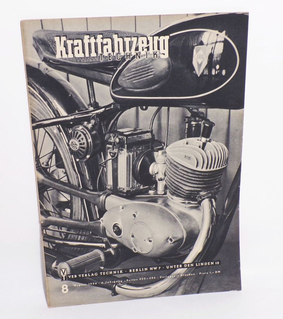 KFT Kraftfahrzeug Technik 1954 bis 1958 DDR Oldtimer Zeitschrift Auswahl