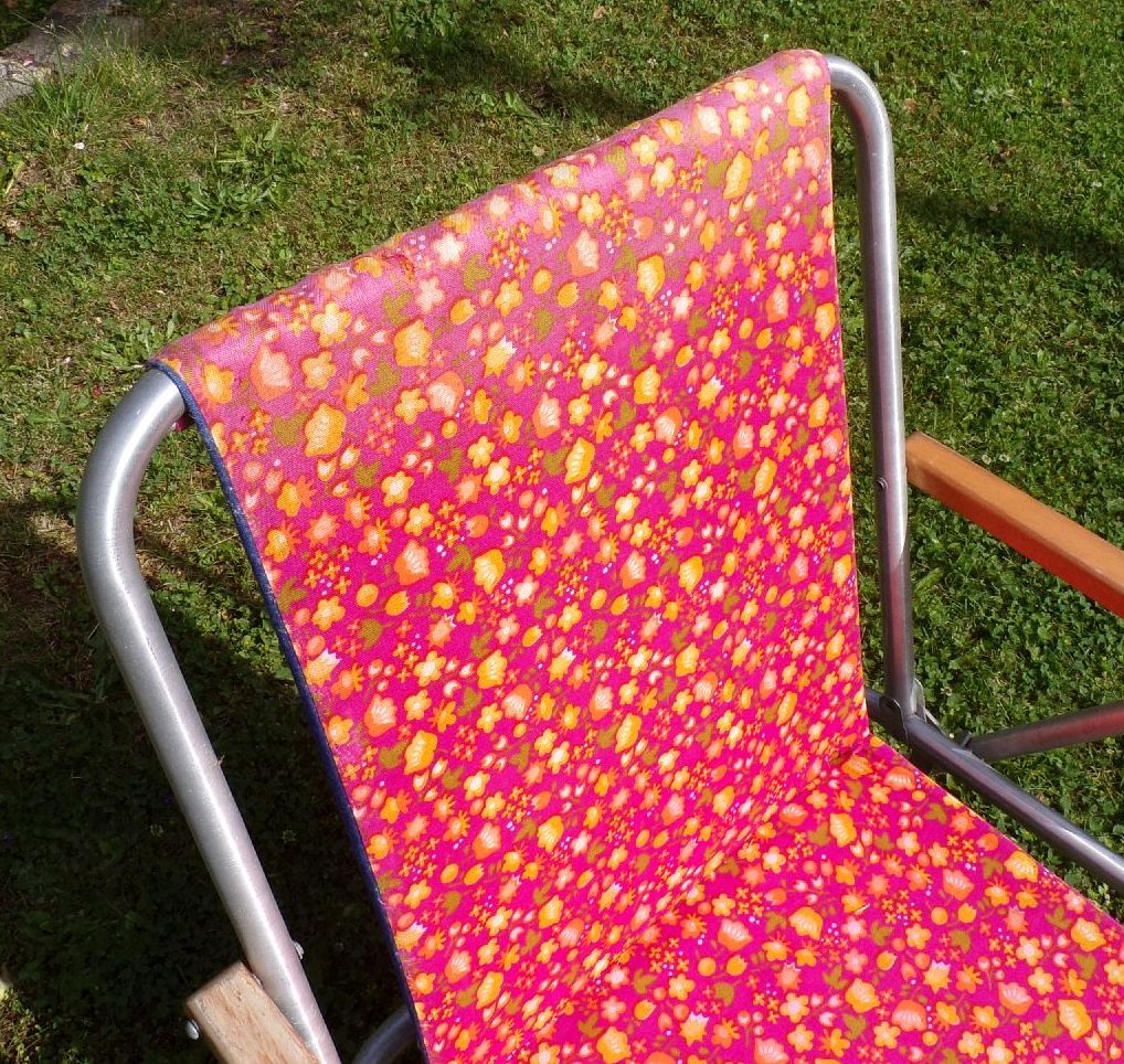 Alter Gartenstuhl Klappstuhl Stuhl Retro Look Vintage DDR Campingstuhl