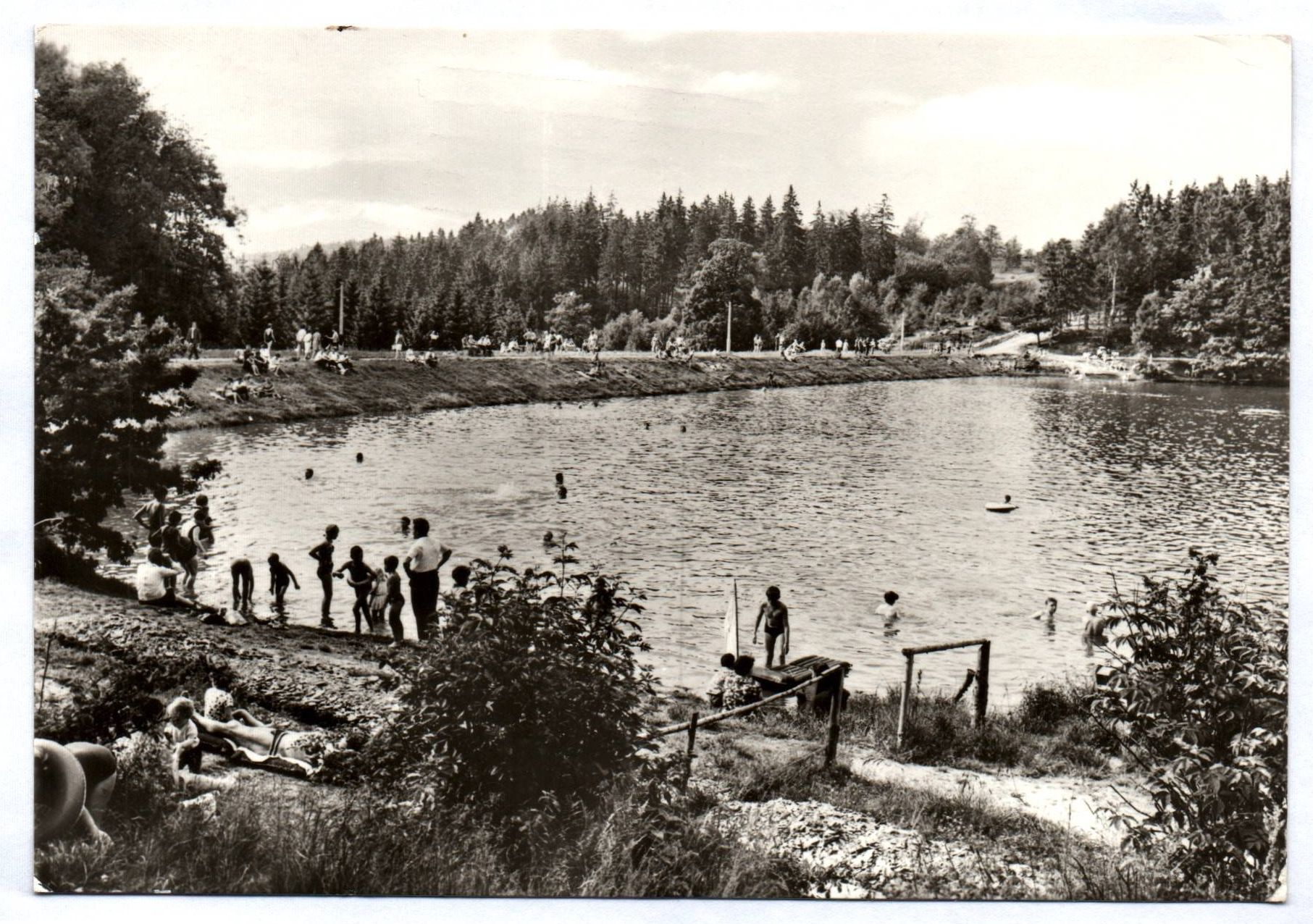 Ak Neudorf Kreis Quedlingburg DDR Birnbaumteich Ak Neudorf Kreis Quedlingburg DDR Birnbaumteich