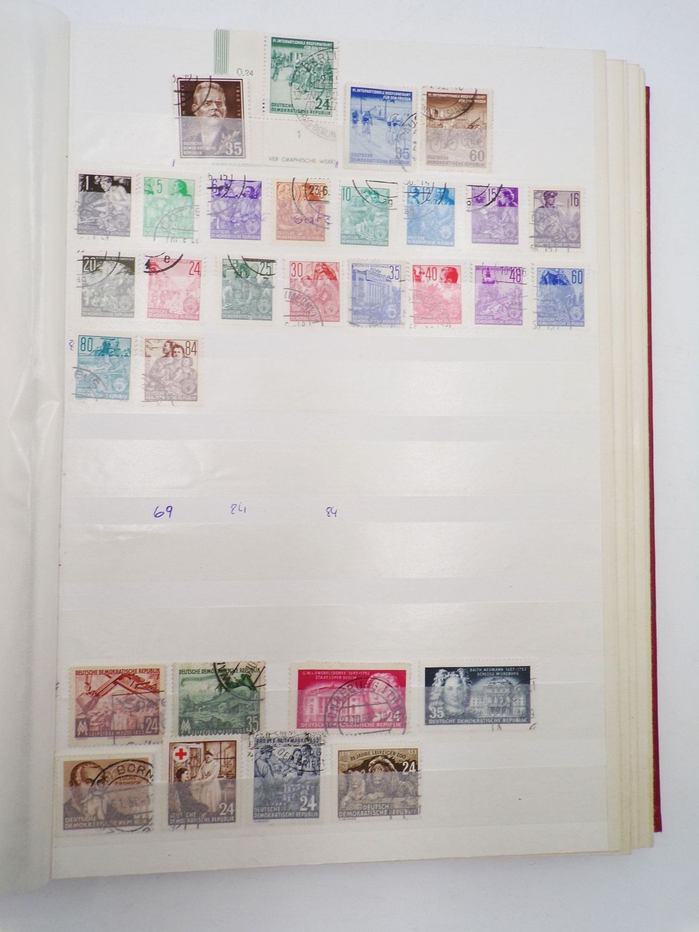 Briefmarkenalbum Alliierte Besatzung 1946 bis DDR 1971 Briefmarkenalbum Alliierte Besatzung 1946 bis DDR 1971