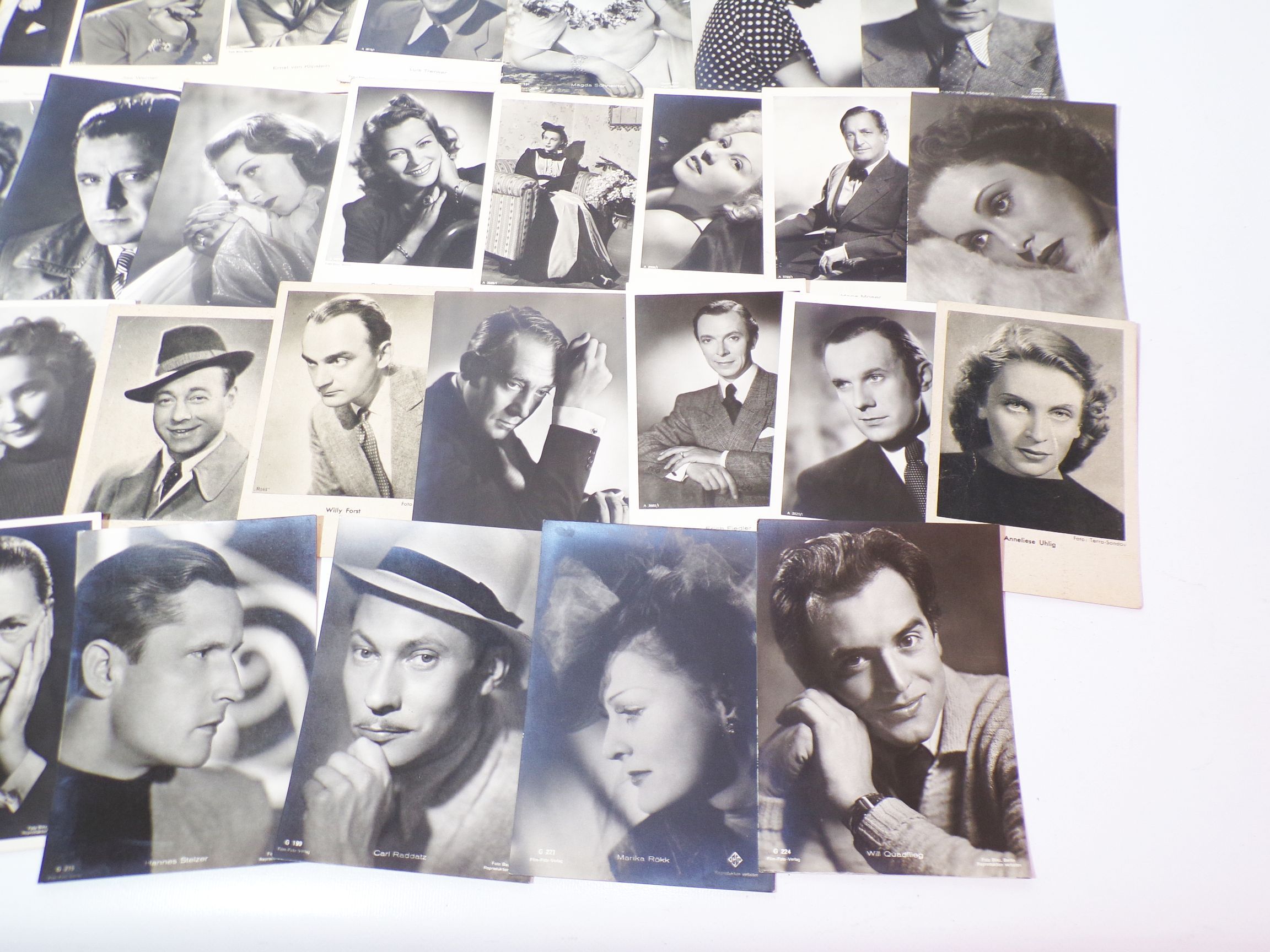 Konvolut Schauspieler Ufa Stars movie 1940er Ansichtskarten Postkarten