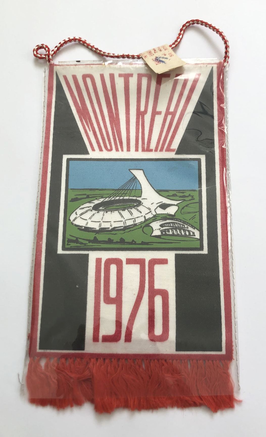 Écusson Vintage Rouge Jeux Olympiques Montréal 1976 – Patch Collection 2,75 Pouces