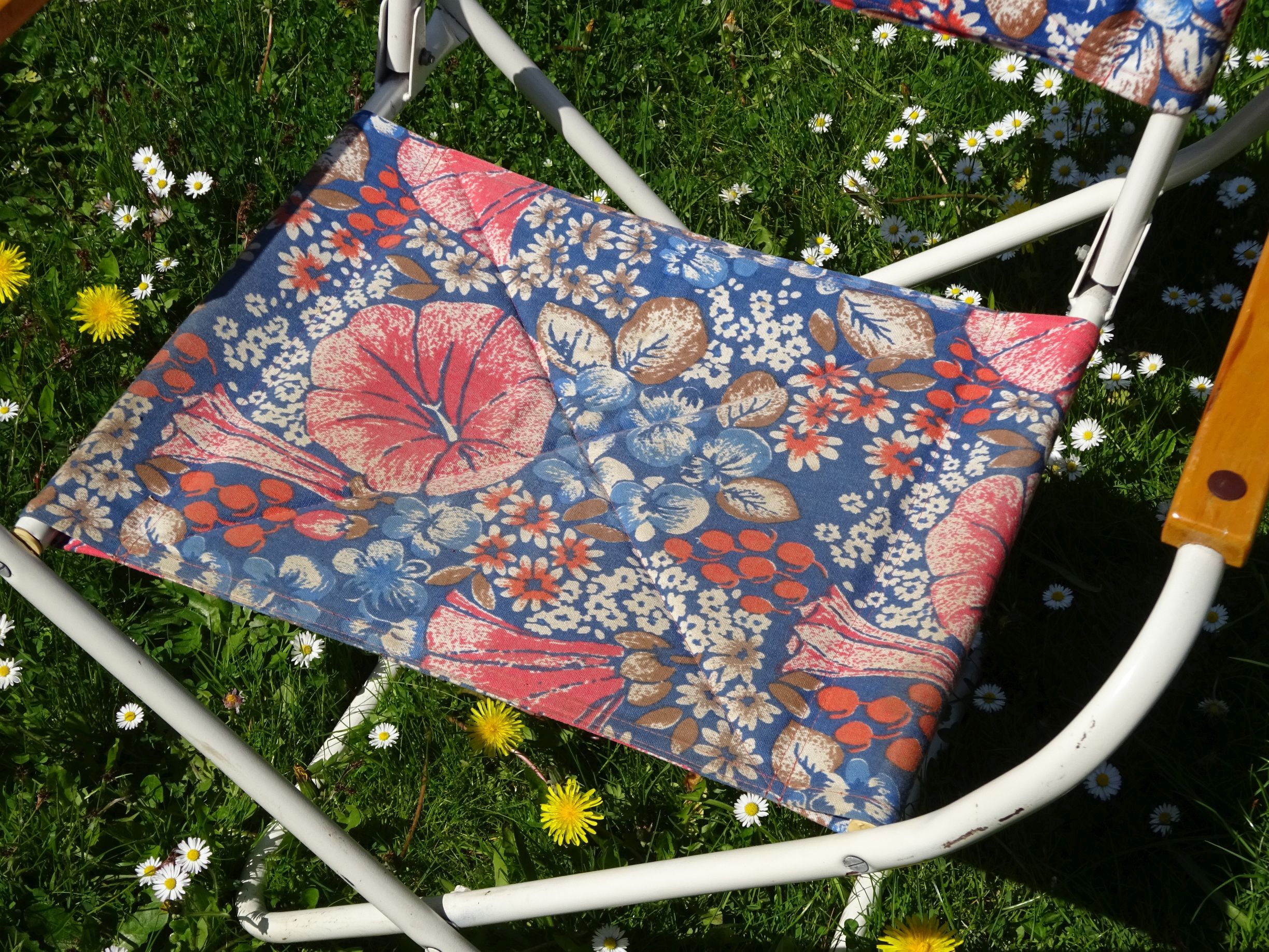 Alter Klappstuhl Campingstuhl vintage DDR Alter Klappstuhl Campingstuhl vintage DDR