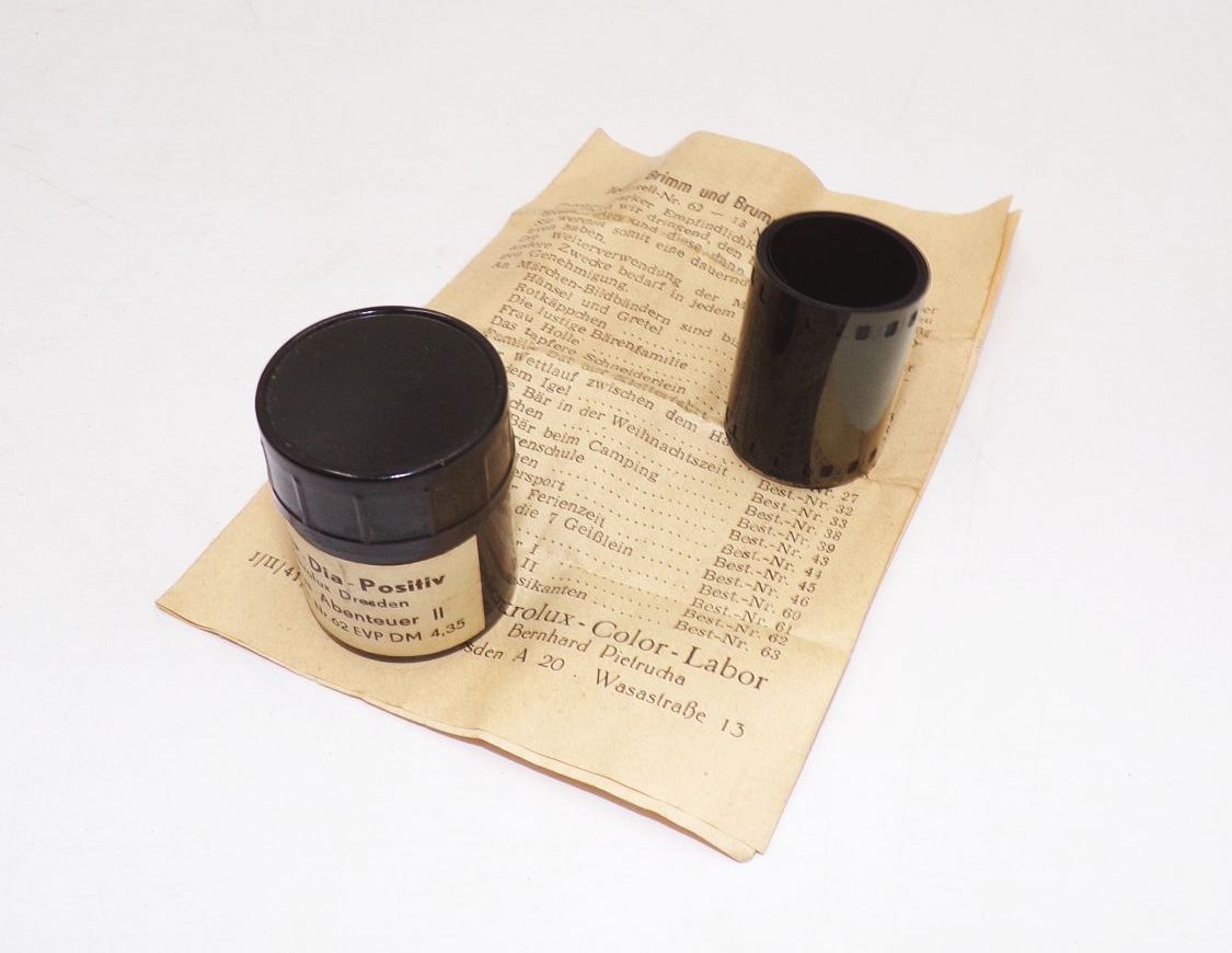 Alter Rollfilm Teddys Abenteuer II Brimm und Brumms Abenteuer 