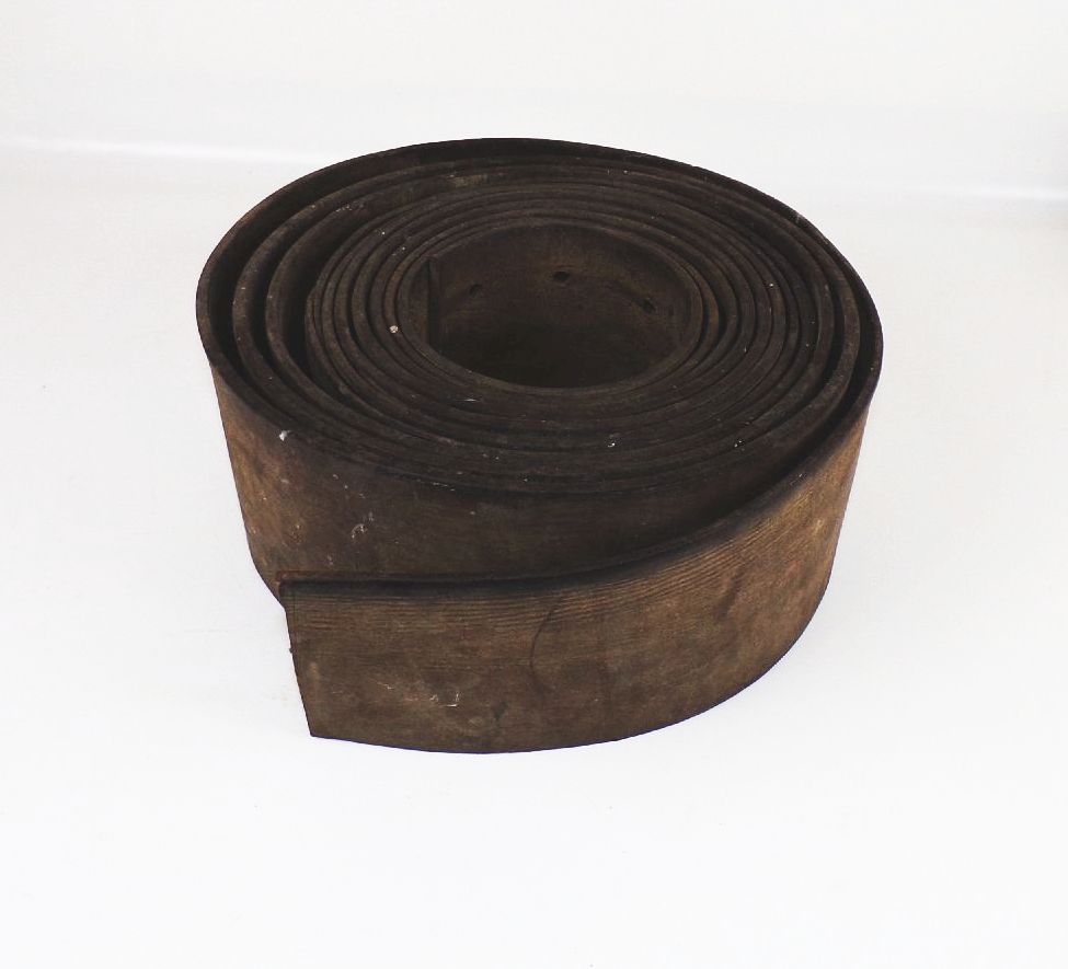 Alter Lederriemen Transmission Riemen Leder Antriebsriemen 