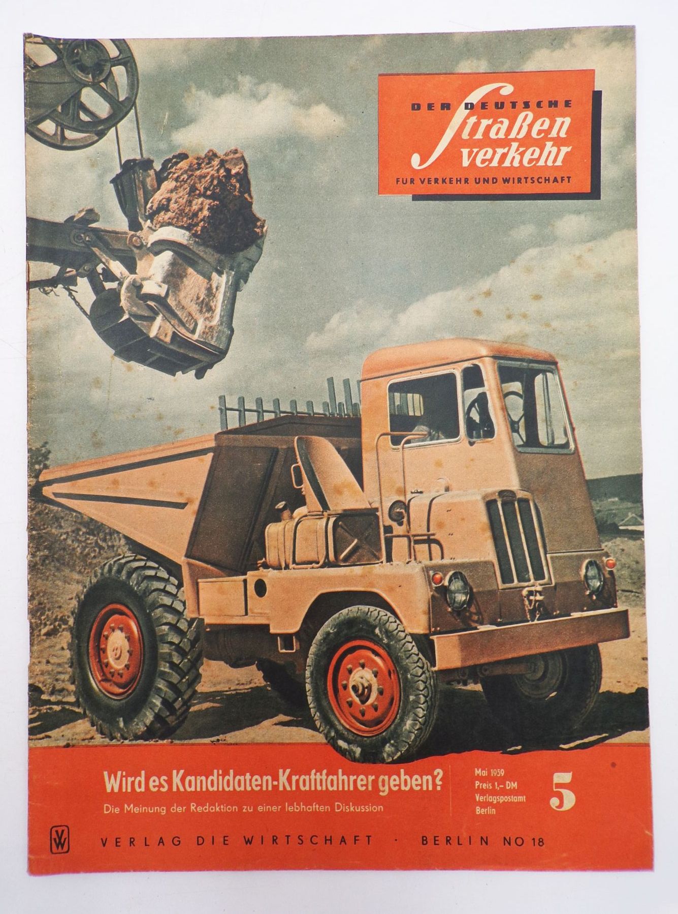 Der deutsche Straßenverkehr Heft 5 Mai 1959 Fiat 1800 DR50 Typ D