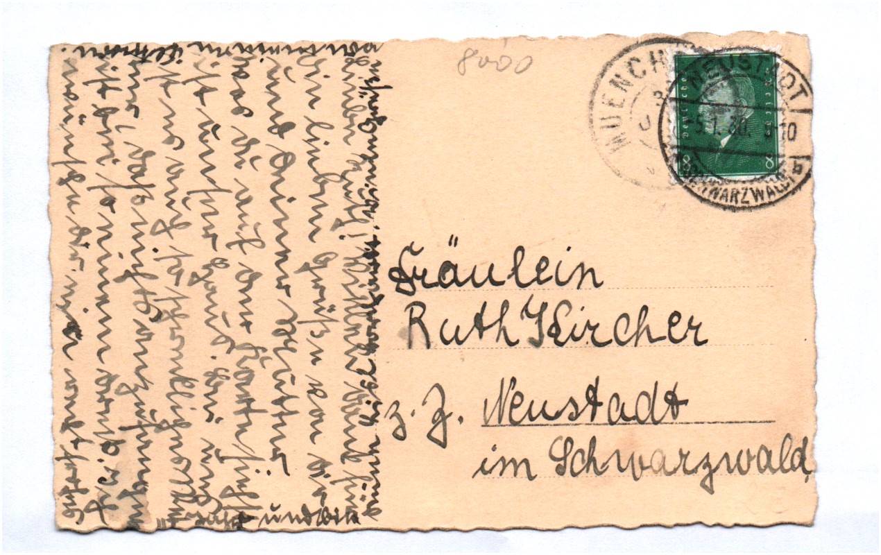 Foto Ak Wohnhaus Neustadt Schwarzwald 1930 