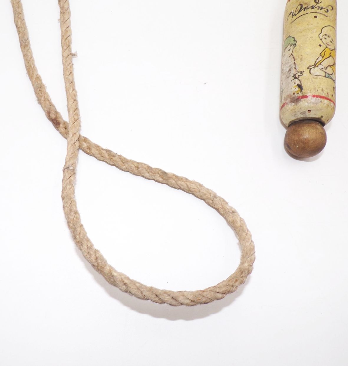 Altes Springseil Vintage Spielzeug Requisit 