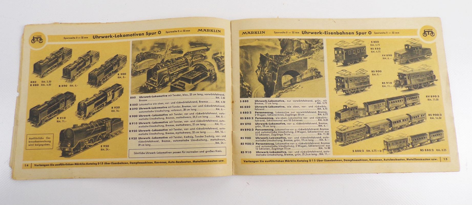 Alter Märklin Katalog Ernst Bollmann Dresden 1938 Alter Märklin Katalog Ernst Bollmann Dresden 1938