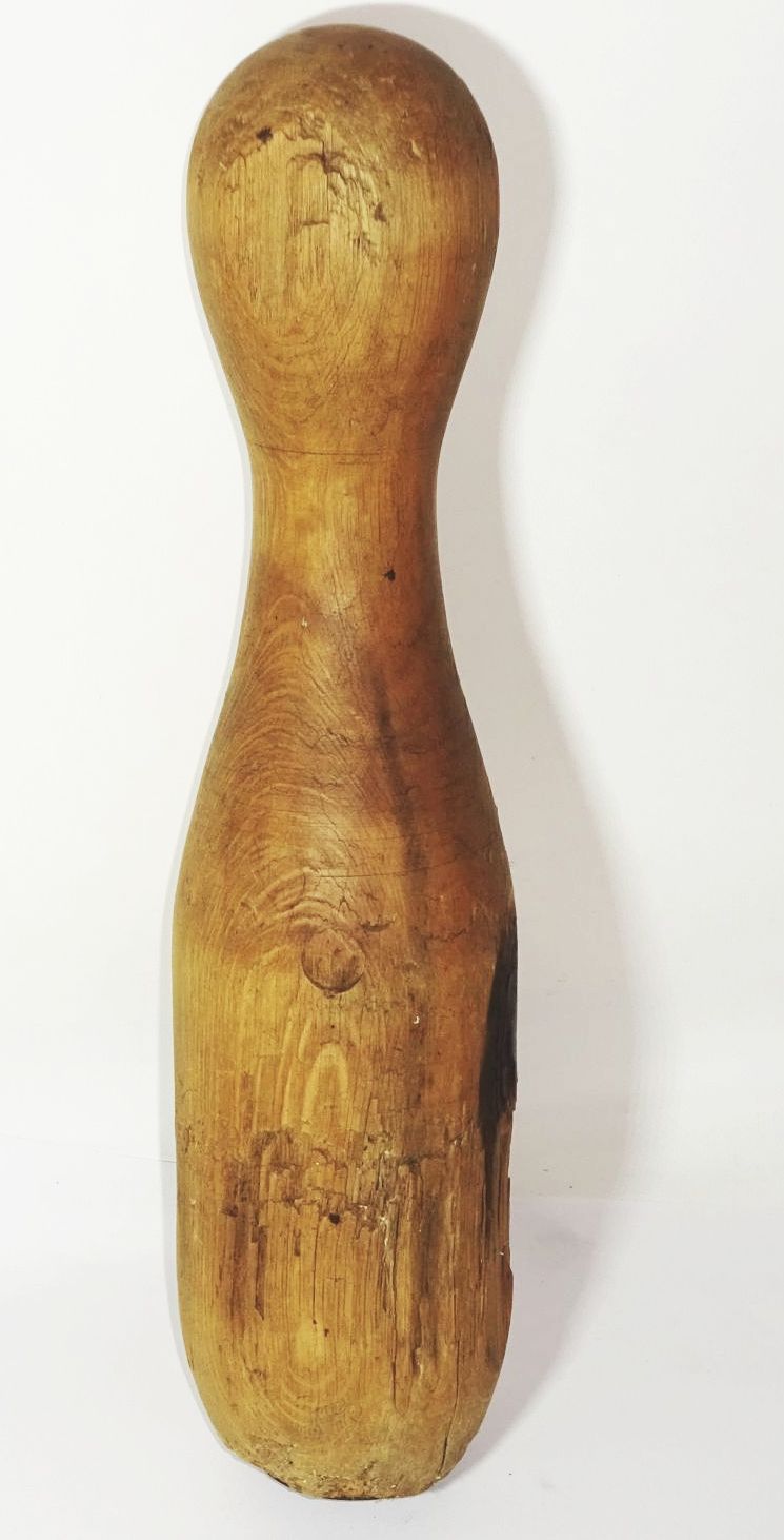 Holzkegel Kegeln XL Deko Industriedesign Loft Kegel 