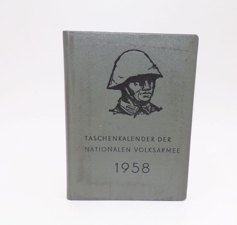 Taschenkalender der Nationalen Volksarmee 1958 Geburtstagsgeschenk 