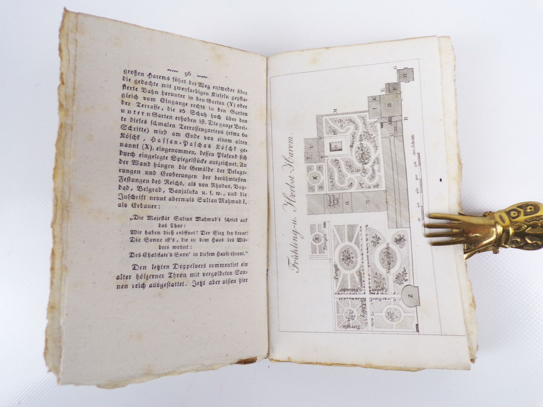 Türkei 3 Bände Miniaturgemälde aus der Länder und Völkerkunde 1824 Kupfer