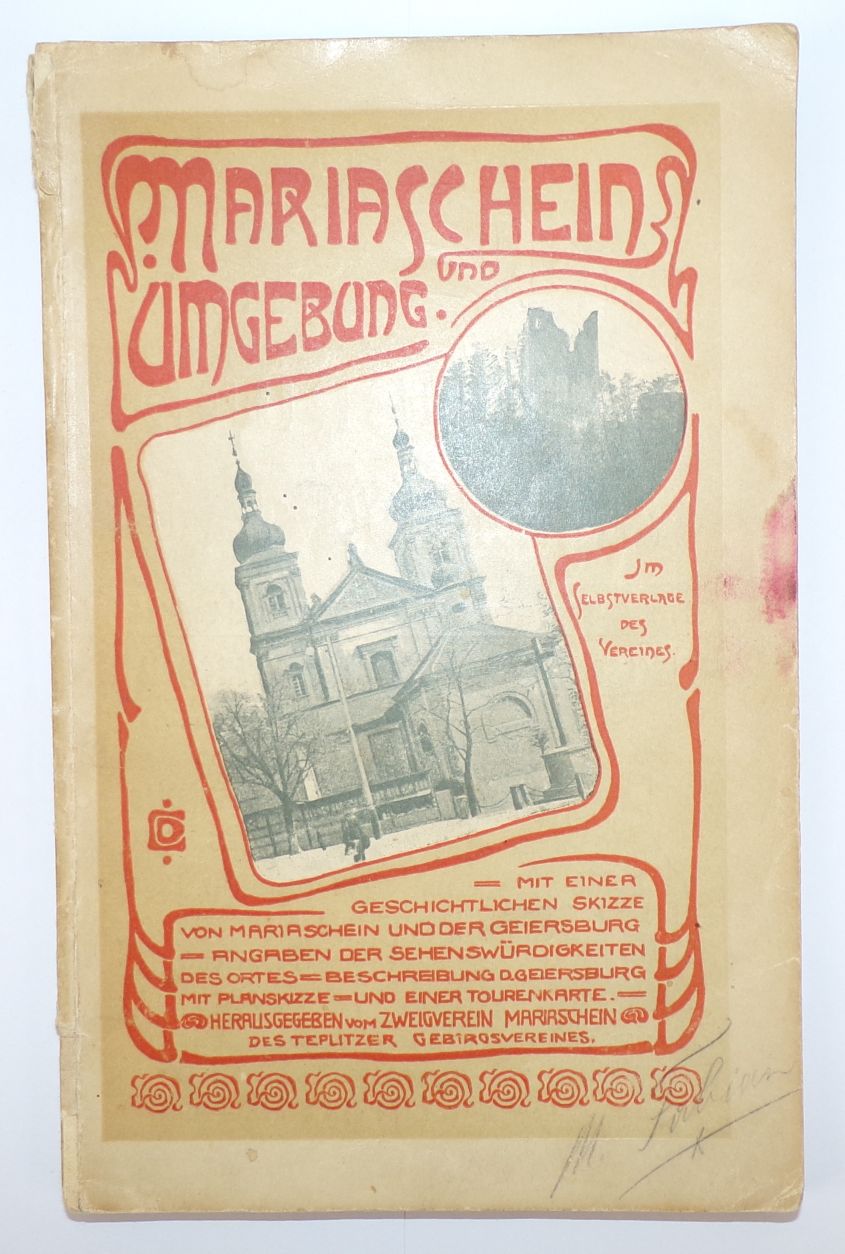 Mariaschein und Umgebung 1906 Bohosudov Böhmen Tschechien