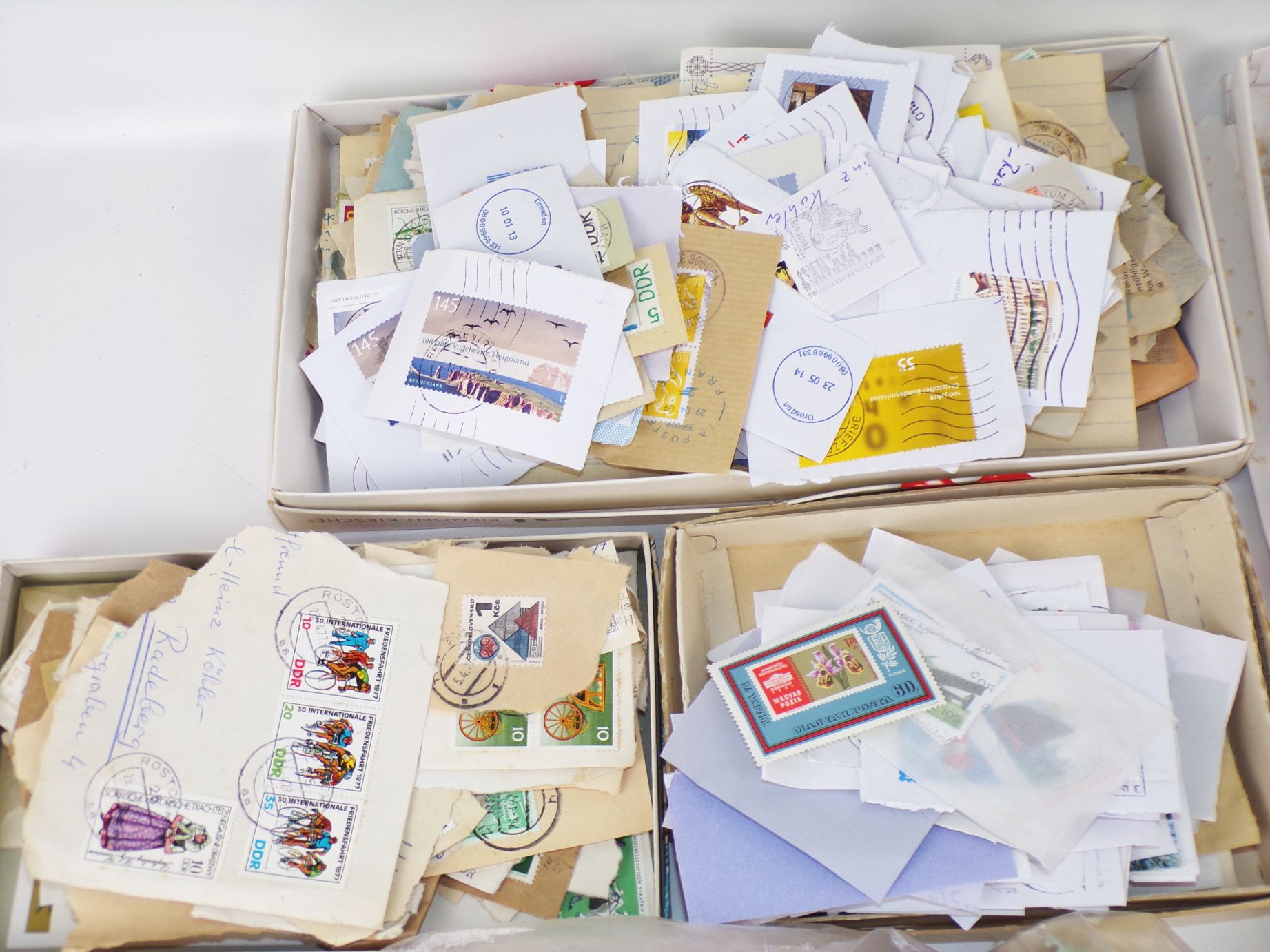 Briefmarken Konvolut DDR BRD Ausland 