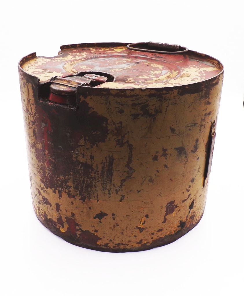 Alter Abwurfbehälter 2 Weltkrieg Kanister WW2 Fallschirmjäger