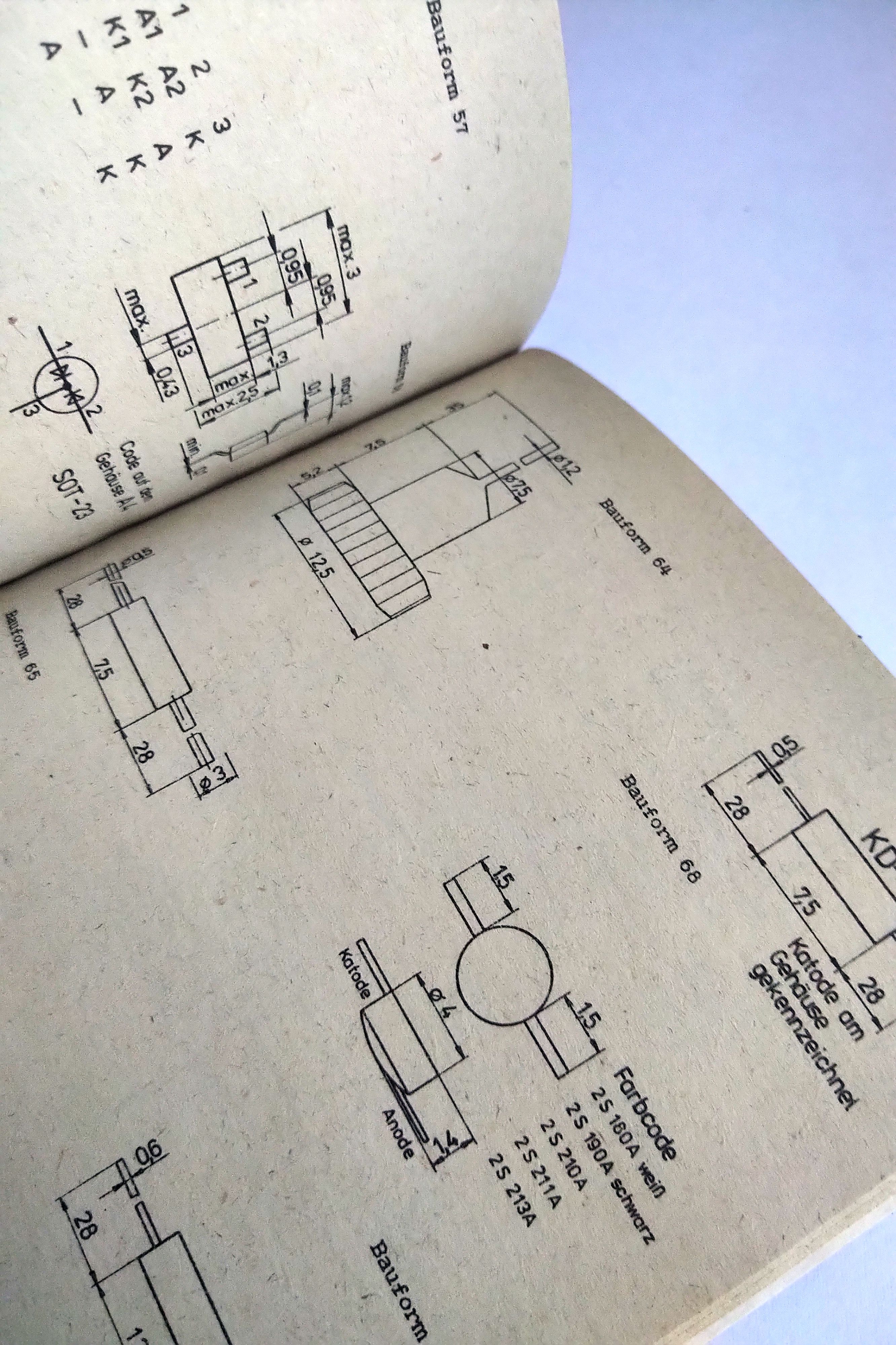 Lehrbuch amateurreihe electronica 247 Diodenvergleichsliste