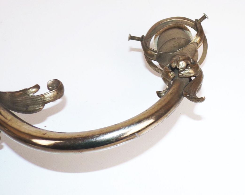 Alte Wandlampe Rocaille um 1900 E27 Antik Wandleuchte Alte Wandlampe Rocaille um 1900 E27 Antik Wandleuchte