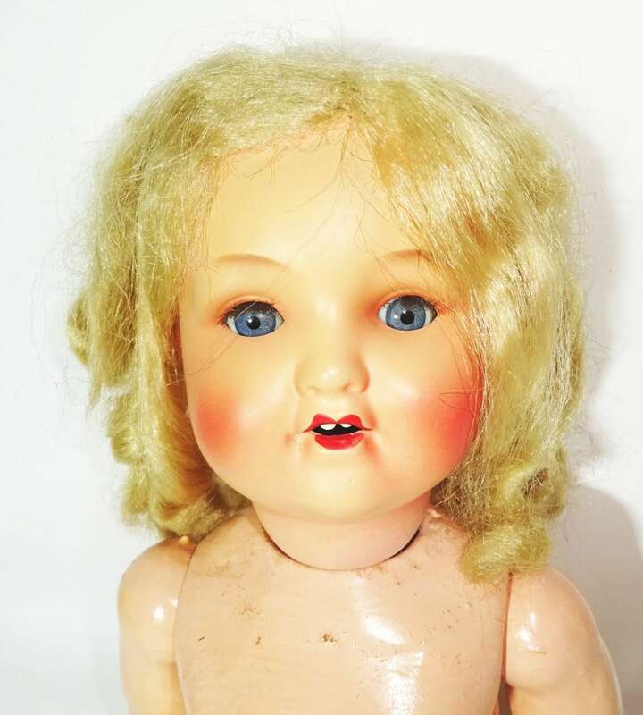 Alte Armand Marseille Puppe Porzellankopfpuppe Masse Körper 