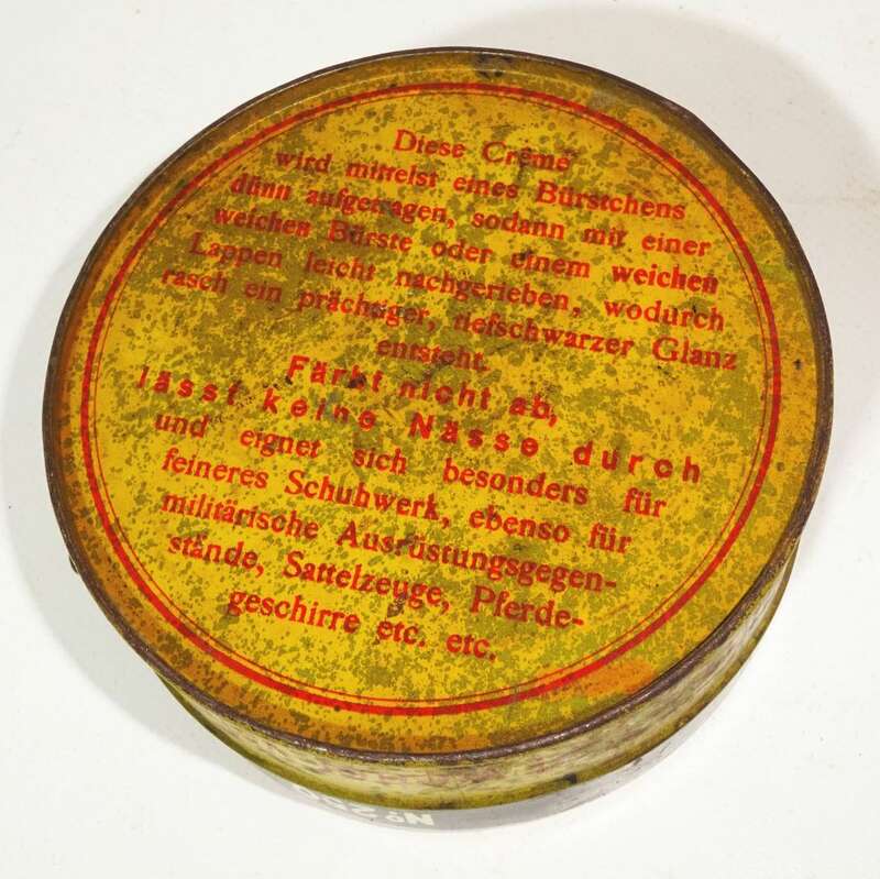 Elite Creme Blechdose 1930er Deko Laden Box Reklame 