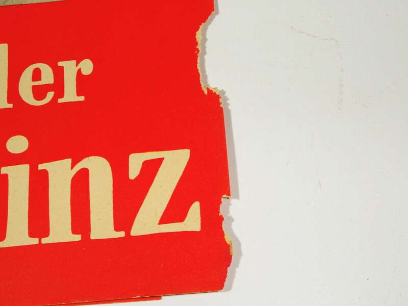 Quick Plakat Kronprinz Wilhelm von Preußen 7 Poster Totenkopfhusar 1960er 