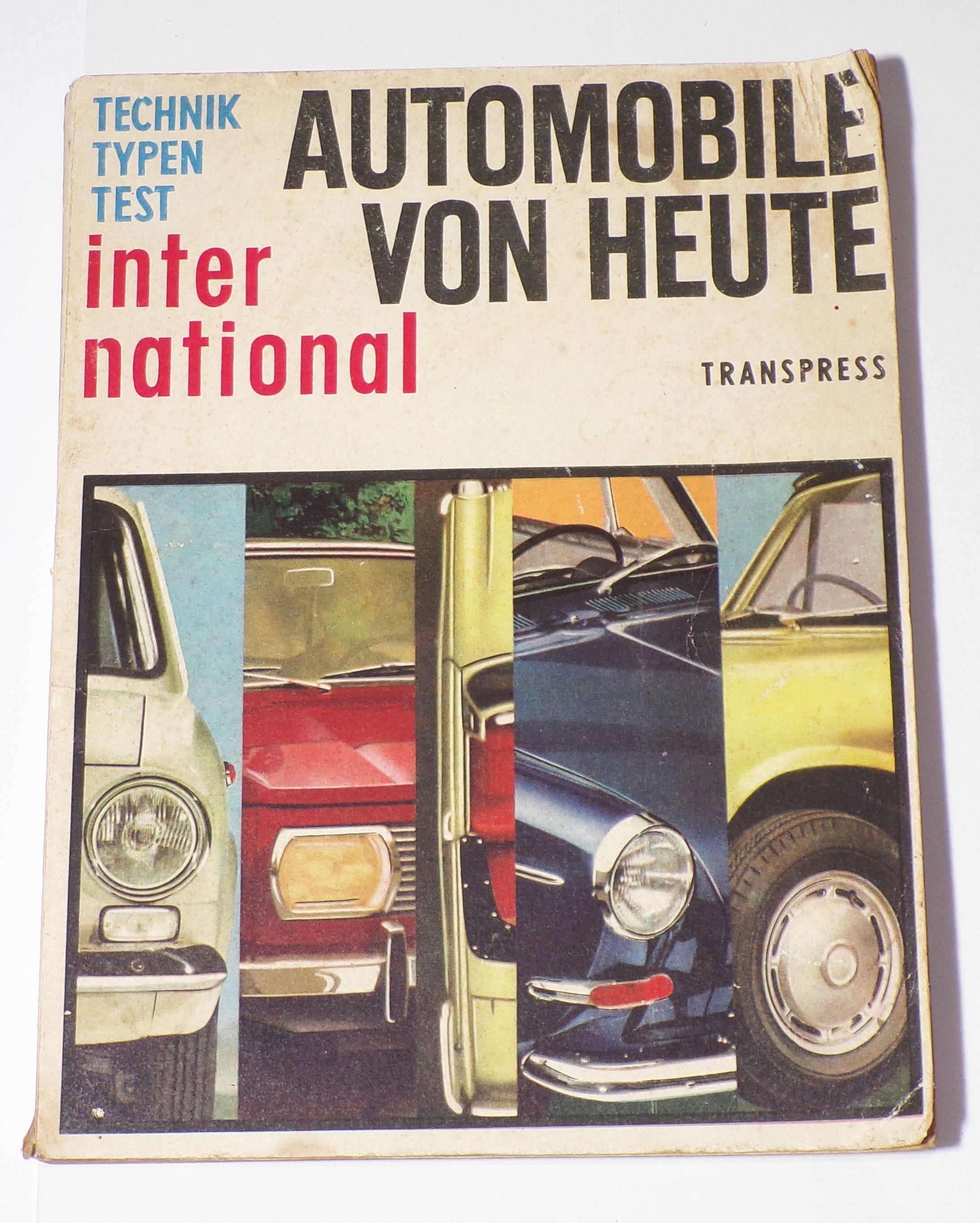 Automobile von Heute 1968 DDR Transpress Buch