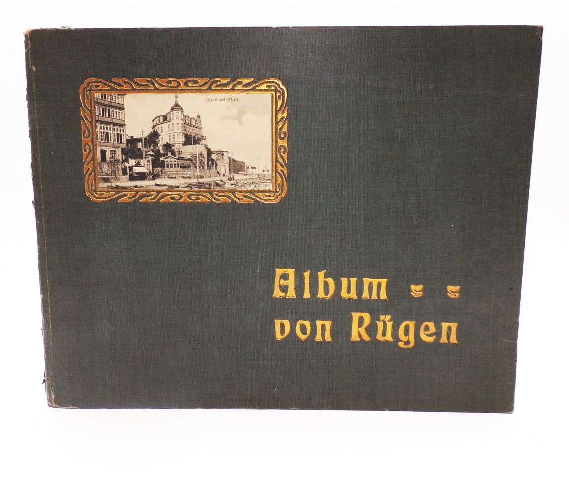 Album von Rügen 1906 Jugendstil Bildband