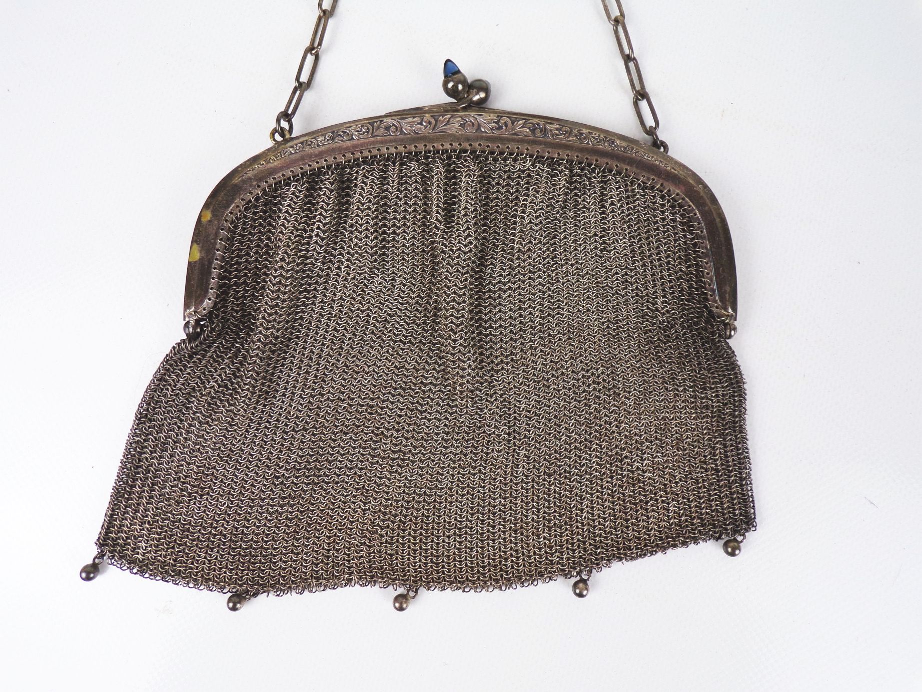 Handtasche Alpacca Abendtasche um 1900 Antik Handtasche Alpacca Abendtasche um 1900 Antik