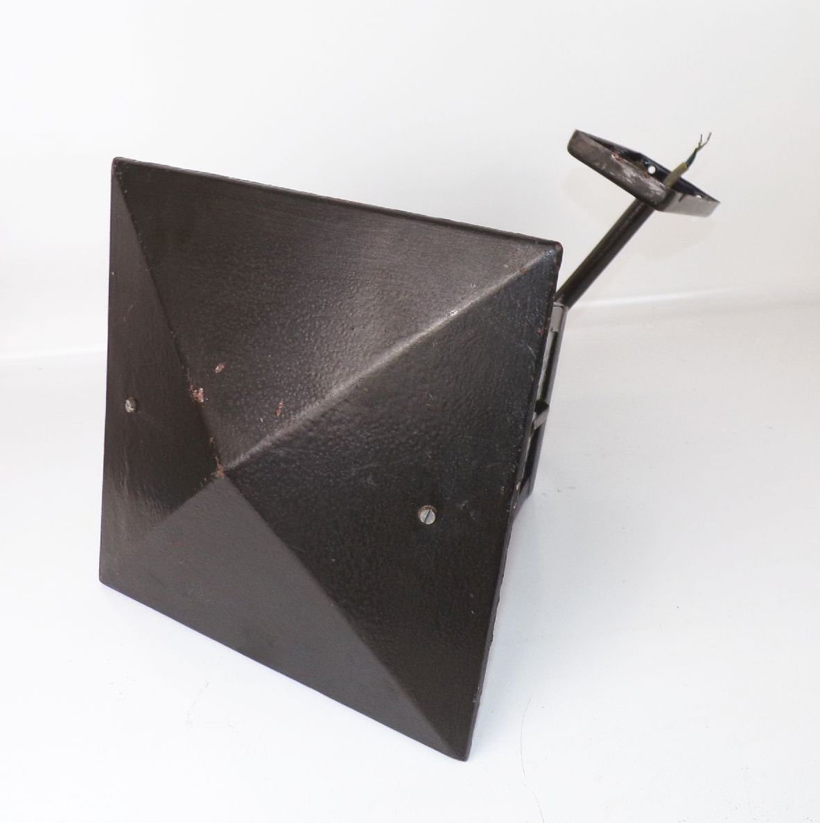 Wandleuchte Laterne Gartenlampe E27 Schwarz Vintage 