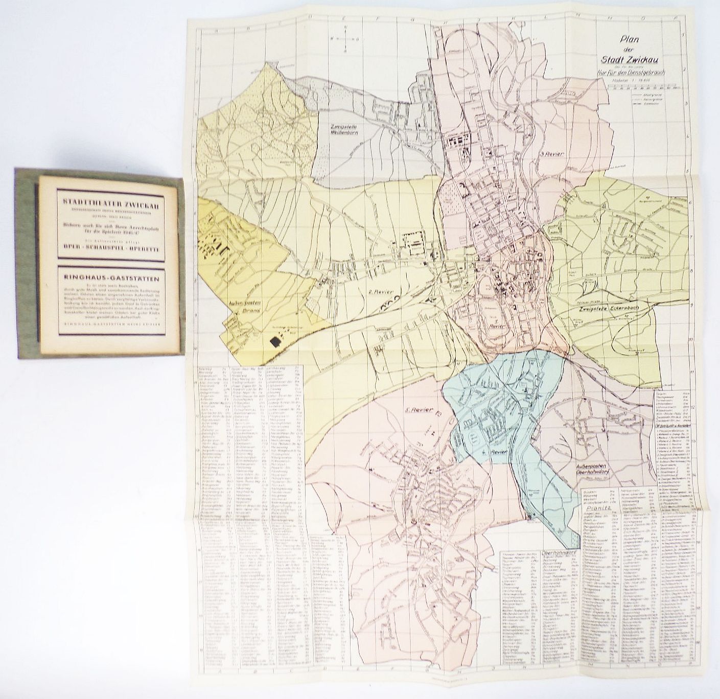 Ich führe Dich durch Zwickau Stadtplan Reiseführer Reklame Ich führe Dich durch Zwickau Stadtplan Reiseführer Reklame
