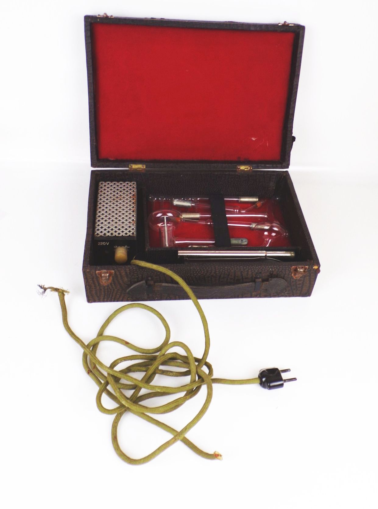 Altes Hochfrequenz Reizstromgerät Strahlenapparat 